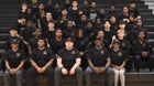 Ocoee Knights Boys Varsity Wrestling Winter 23-24 team photo.