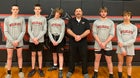 Andrews Wildcats Boys Varsity Wrestling Winter 23-24 team photo.