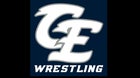 Clovis East Timberwolves Boys Varsity Wrestling Winter 23-24 team photo.