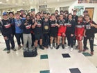 Pike County Pirates Boys Varsity Wrestling Winter 23-24 team photo.