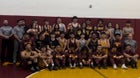 Valley Vikings Boys Varsity Wrestling Winter 23-24 team photo.
