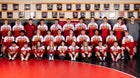 Sparta Spartans Boys Varsity Wrestling Winter 23-24 team photo.