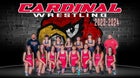 Robertson Cardinals Boys Varsity Wrestling Winter 23-24 team photo.