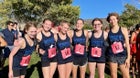 Bosque Bobcats Girls Varsity Cross Country Fall 22-23 team photo.