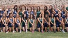 Rio Rancho Rams Girls Varsity Cross Country Fall 22-23 team photo.