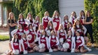 Canyon Ridge Riverhawks Co-ed Varsity Cheer Winter 24-25 team photo.