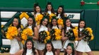 Mayfield Trojans Co-ed Varsity Cheer Winter 24-25 team photo.