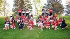 American Falls Beavers Co-ed Varsity Cheer Winter 24-25 team photo.