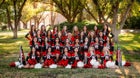 Roswell Coyotes Co-ed Varsity Cheer Winter 24-25 team photo.