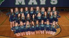 Mountain View Mavericks Co-ed Varsity Cheer Winter 24-25 team photo.