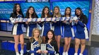 St. Michael's Horsemen Co-ed Varsity Cheer Winter 24-25 team photo.
