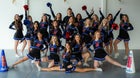 Emmett Huskies Co-ed Varsity Cheer Winter 24-25 team photo.