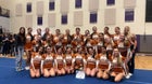 Eldorado Golden Eagles Co-ed Varsity Cheer Winter 24-25 team photo.
