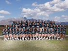 Organ Mountain Knights Co-ed Varsity Cheer Winter 24-25 team photo.
