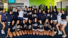 Central Bears Co-ed Varsity Cheer Winter 24-25 team photo.