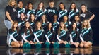 Del Norte Knights Co-ed Varsity Cheer Winter 24-25 team photo.