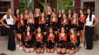 Post Falls Trojans Co-ed Varsity Cheer Winter 26-27 team photo.
