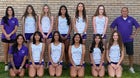 Clovis Wildcats Girls Varsity Cross Country Fall 26-27 team photo.