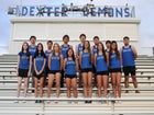 Dexter Demons Girls Varsity Cross Country Fall 26-27 team photo.