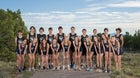 Santa Fe Demons Girls Varsity Cross Country Fall 26-27 team photo.