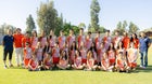 Polytechnic Panthers Girls Varsity Cross Country Fall 26-27 team photo.