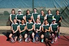 Moriarty Pintos Girls Varsity Tennis Spring 15-16 team photo.
