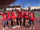 Cibola Cougars Girls Varsity Tennis Spring 15-16 team photo.
