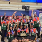 Morgan Park Mustangs Girls Varsity Bowling Winter 26-27 team photo.