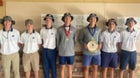 Piedra Vista Panthers Boys Varsity Golf Spring 21-22 team photo.