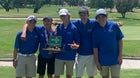 St. Michael's Horsemen Boys Varsity Golf Spring 21-22 team photo.