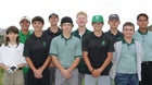 Farmington Scorpions Boys Varsity Golf Spring 21-22 team photo.