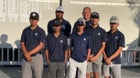 Purnell Swett Rams Boys Varsity Golf Spring 21-22 team photo.