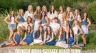 Thunder Ridge Titans Co-ed Varsity Dance Team Winter 25-26 team photo.