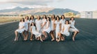 Malad Dragons Co-ed Varsity Dance Team Winter 25-26 team photo.
