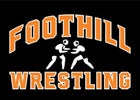 Foothill Mustangs Boys Varsity Wrestling Winter 19-20 team photo.