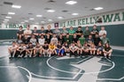 Kelly Walsh Trojans Boys Varsity Wrestling Winter 19-20 team photo.