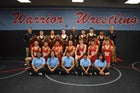 Western Warriors Boys Varsity Wrestling Winter 19-20 team photo.