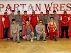 Bernalillo Spartans Boys Varsity Wrestling Winter 19-20 team photo.