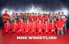 Madison Bobcats Boys Varsity Wrestling Winter 19-20 team photo.