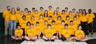 Borah Lions Boys Varsity Wrestling Winter 19-20 team photo.