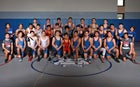Las Cruces Bulldawgs Boys Varsity Wrestling Winter 19-20 team photo.