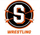 Sandwich Indians Boys Varsity Wrestling Winter 19-20 team photo.