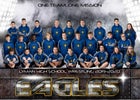 Lyman Eagles Boys Varsity Wrestling Winter 19-20 team photo.