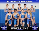 St. Michael's Horsemen Boys Varsity Wrestling Winter 19-20 team photo.
