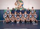Rio Rancho Rams Boys Varsity Wrestling Winter 19-20 team photo.
