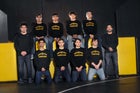 St. Pius X Sartans Boys Varsity Wrestling Winter 19-20 team photo.