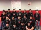 Valencia Jaguars Boys Varsity Wrestling Winter 19-20 team photo.