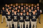 Bentonville West Wolverines Boys Varsity Wrestling Winter 19-20 team photo.