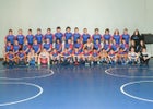 Douglas Bearcats Boys Varsity Wrestling Winter 19-20 team photo.