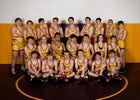 Campbell County Camels Boys Varsity Wrestling Winter 19-20 team photo.